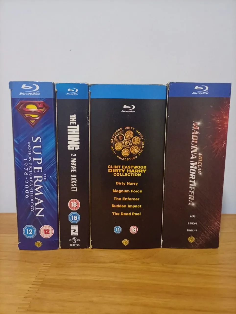 Lote Blu rays
