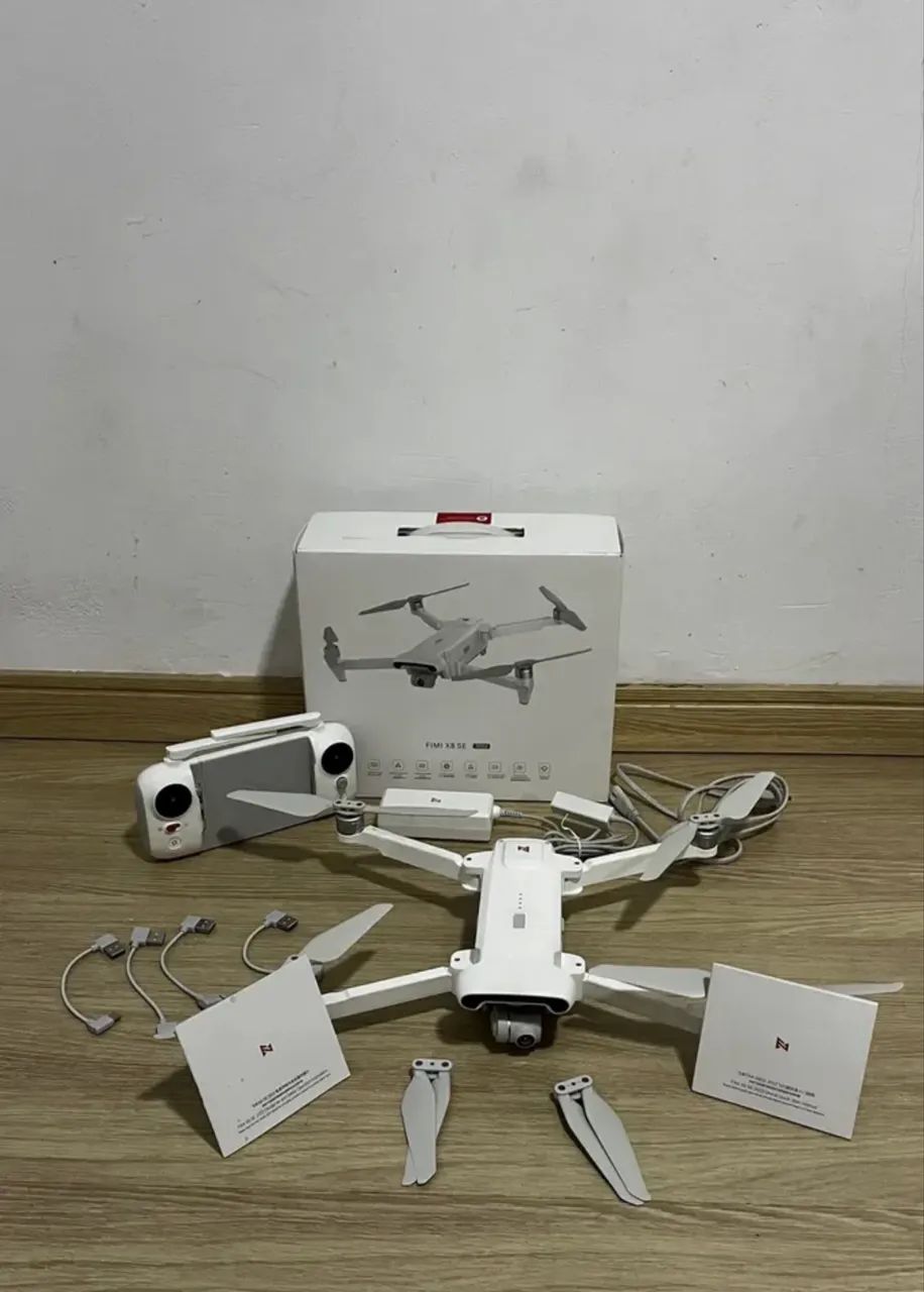 Drone Fimi X8 Se 2022 V2 10km 4k / Preço pra sair hoje (Usado) - Foto 3