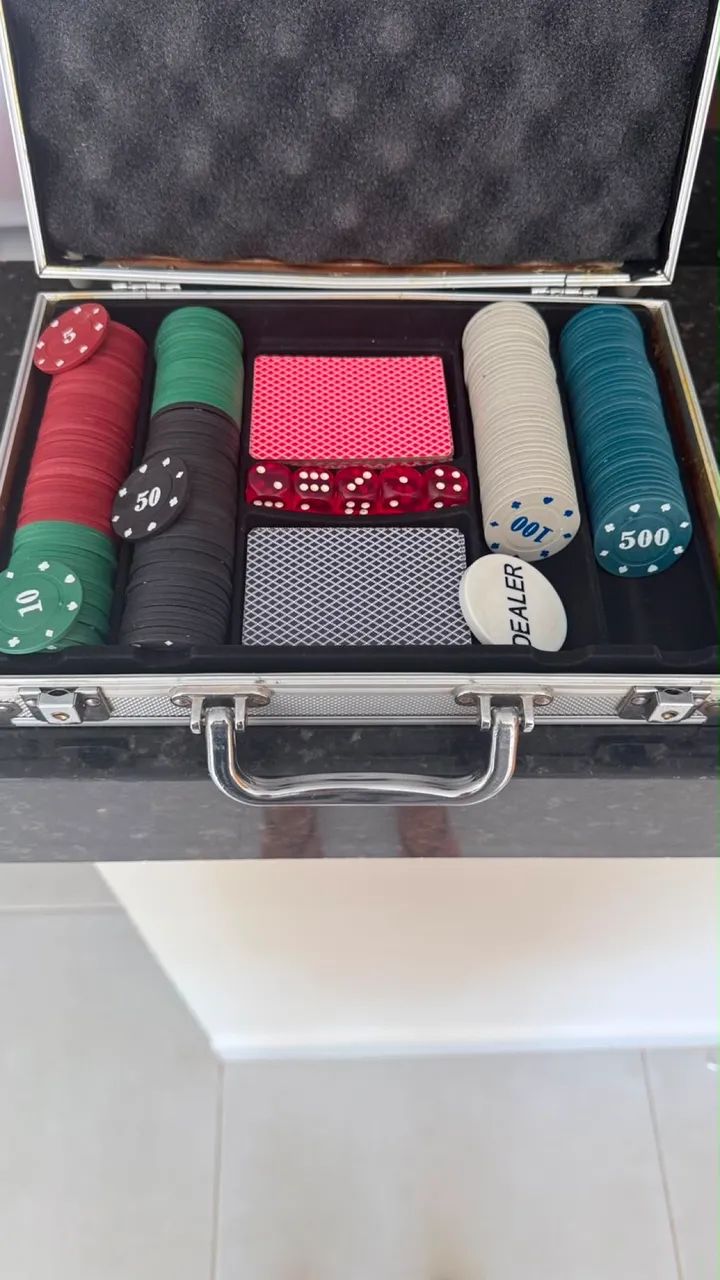Maleta Poker Completa - Foto 2