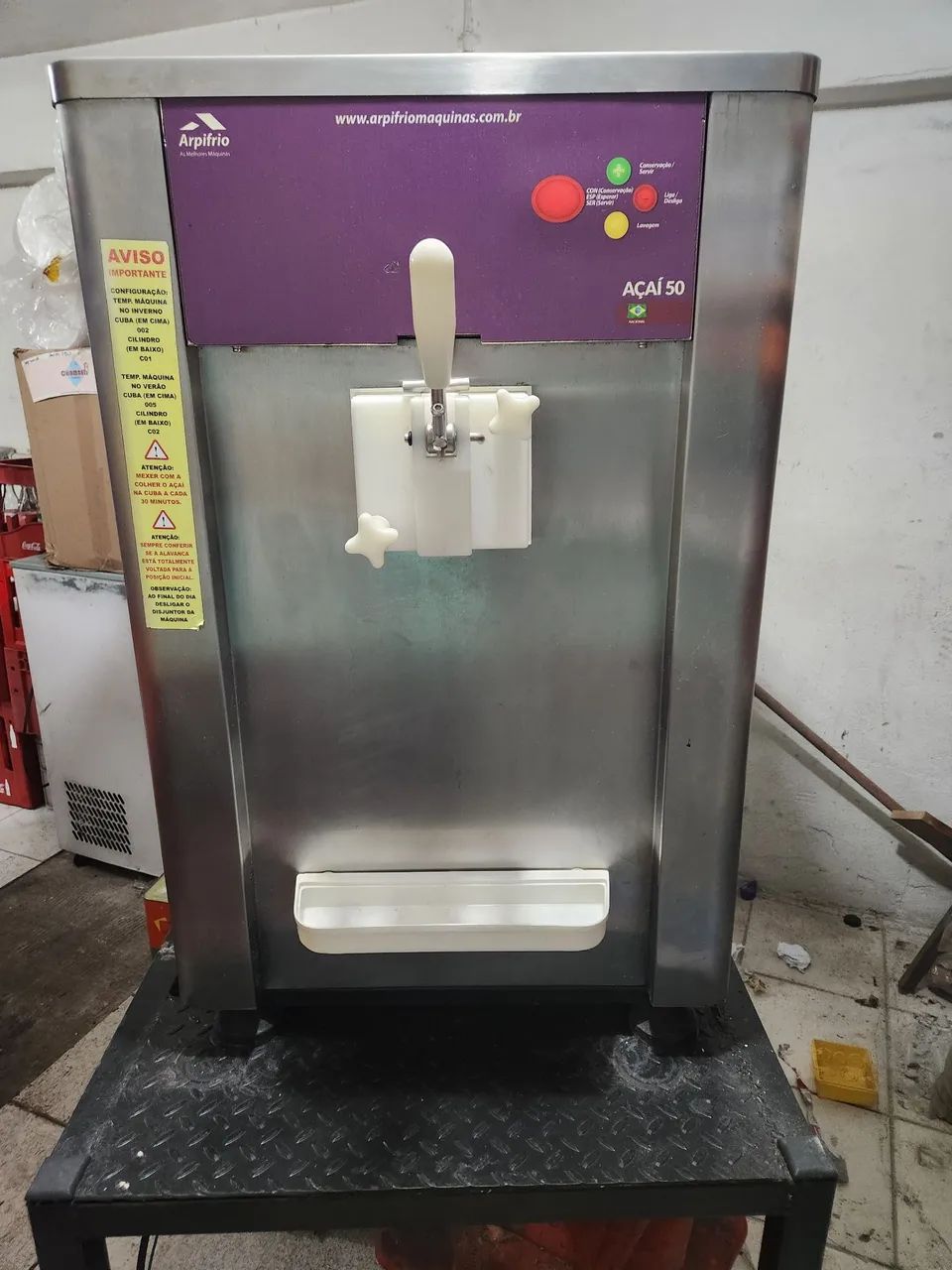 Máquina de Sorvete/Açaí Expresso 