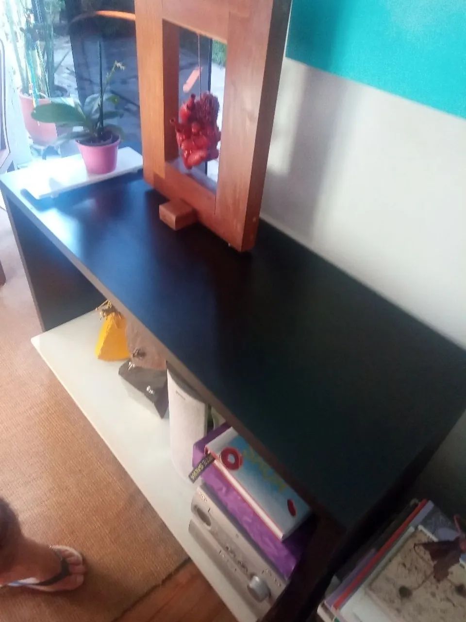 2 Móveis em fórmica preta - Foto 4