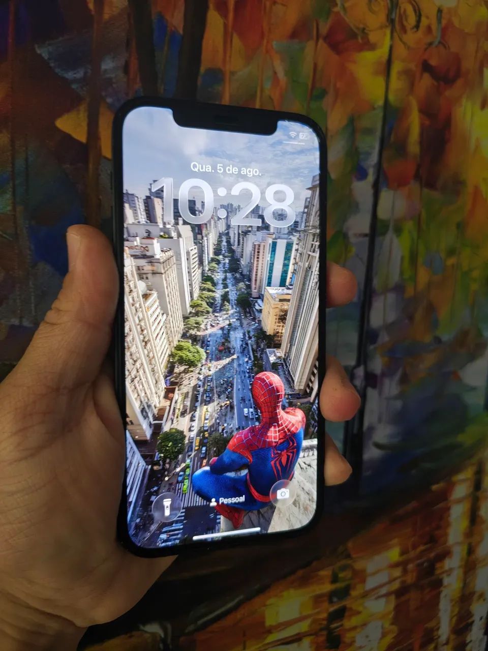 IPHONE 12 TODO ORIGINAL (TROCAS COM VOLTA$)