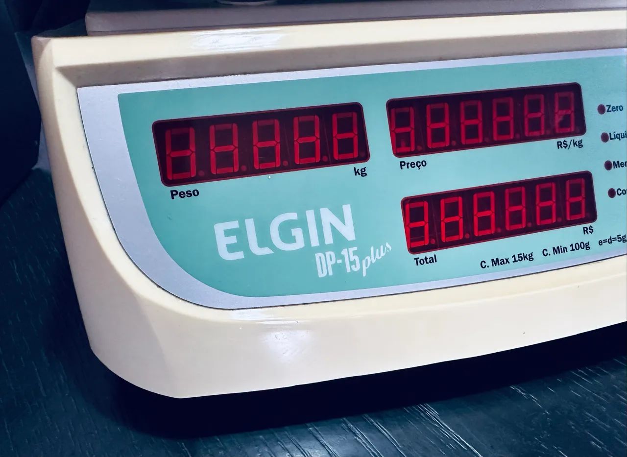 Balança ELGIN DP Plus 15kg, Bivolt + Impressora não fiscal Etiquetadora com bobina - Foto 3