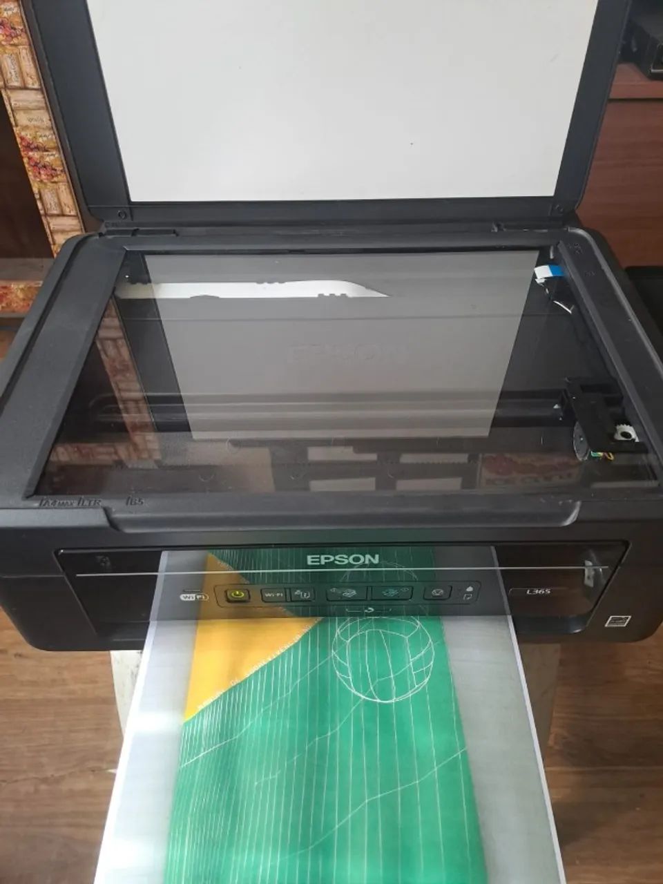 Epson L365 EcoTank - Impressora Multifuncional com Scanner e Wi-Fi - Foto 2