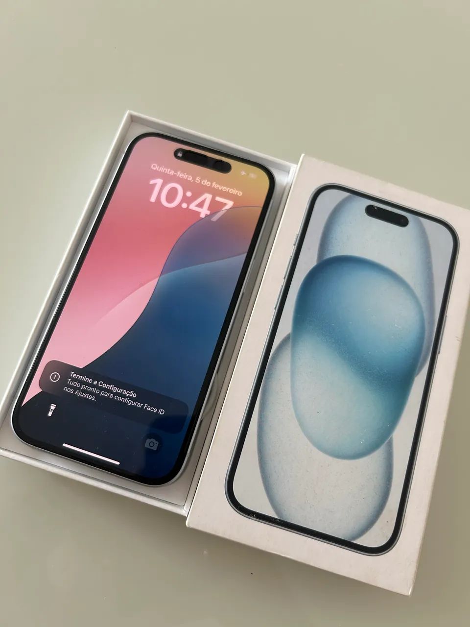 iPhone 15 128gb 100% bateria garantia até 07/2026 - Celulares e