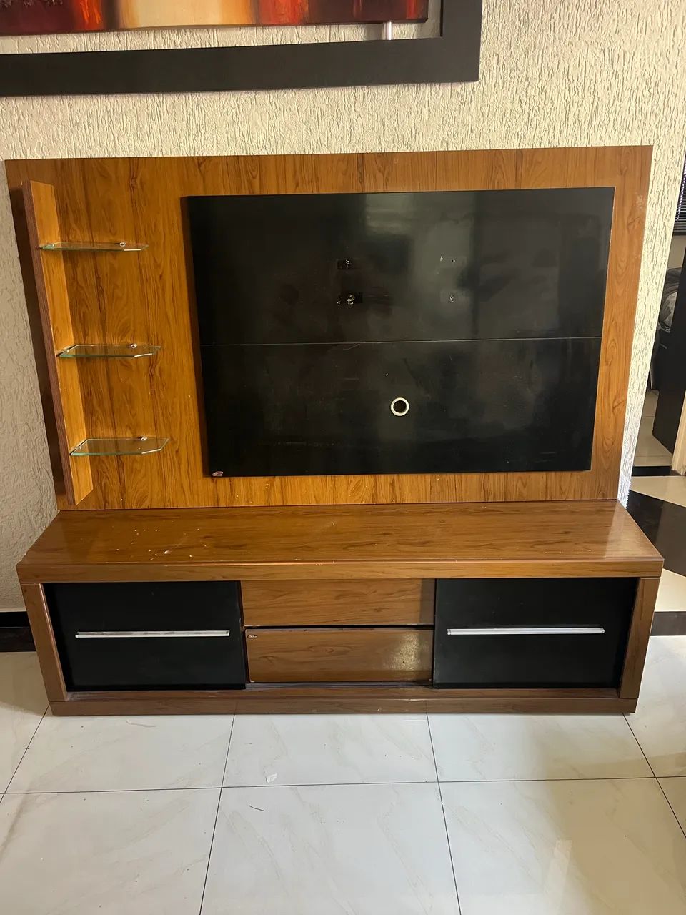 Painel de tv e rack  - Foto 4