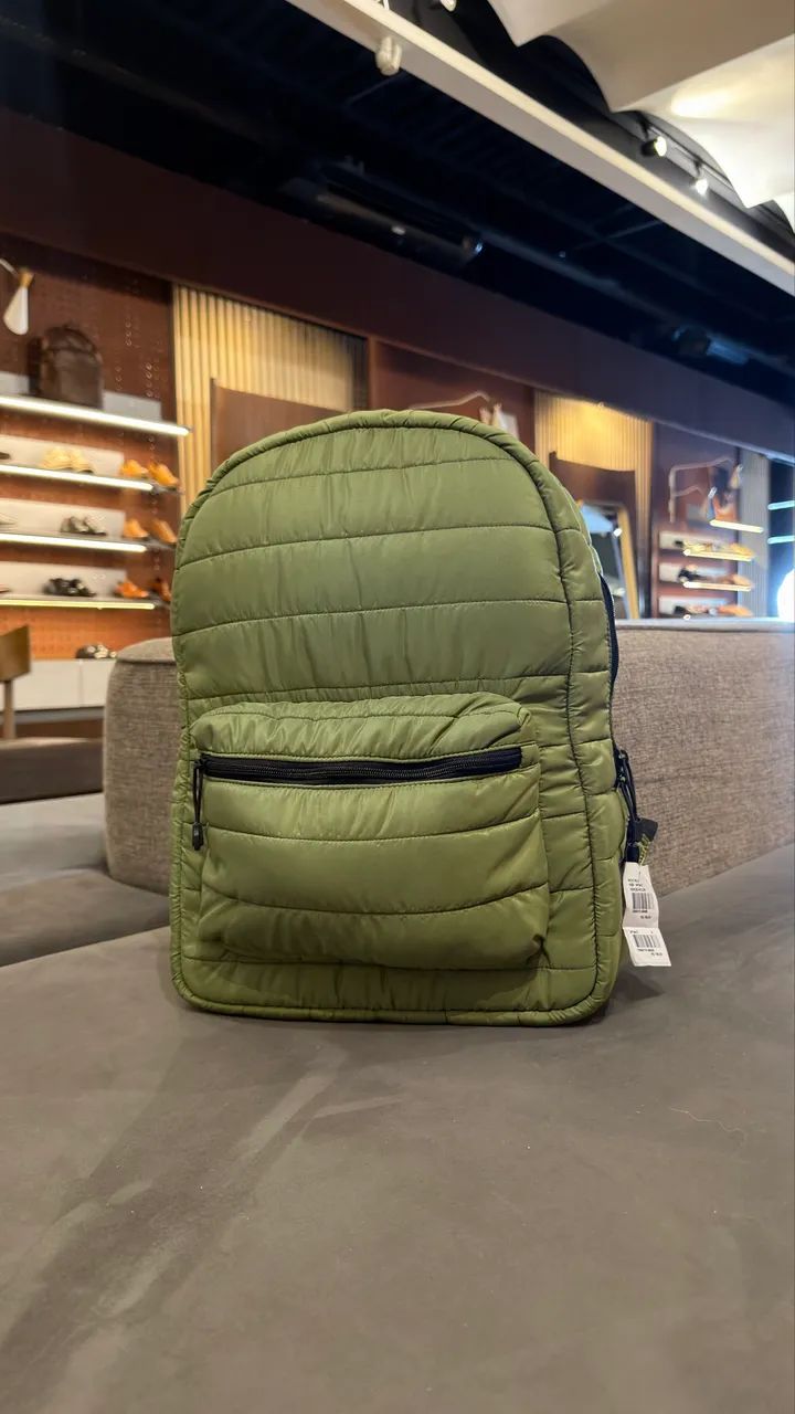 Mochila Nylon Verde Militar 