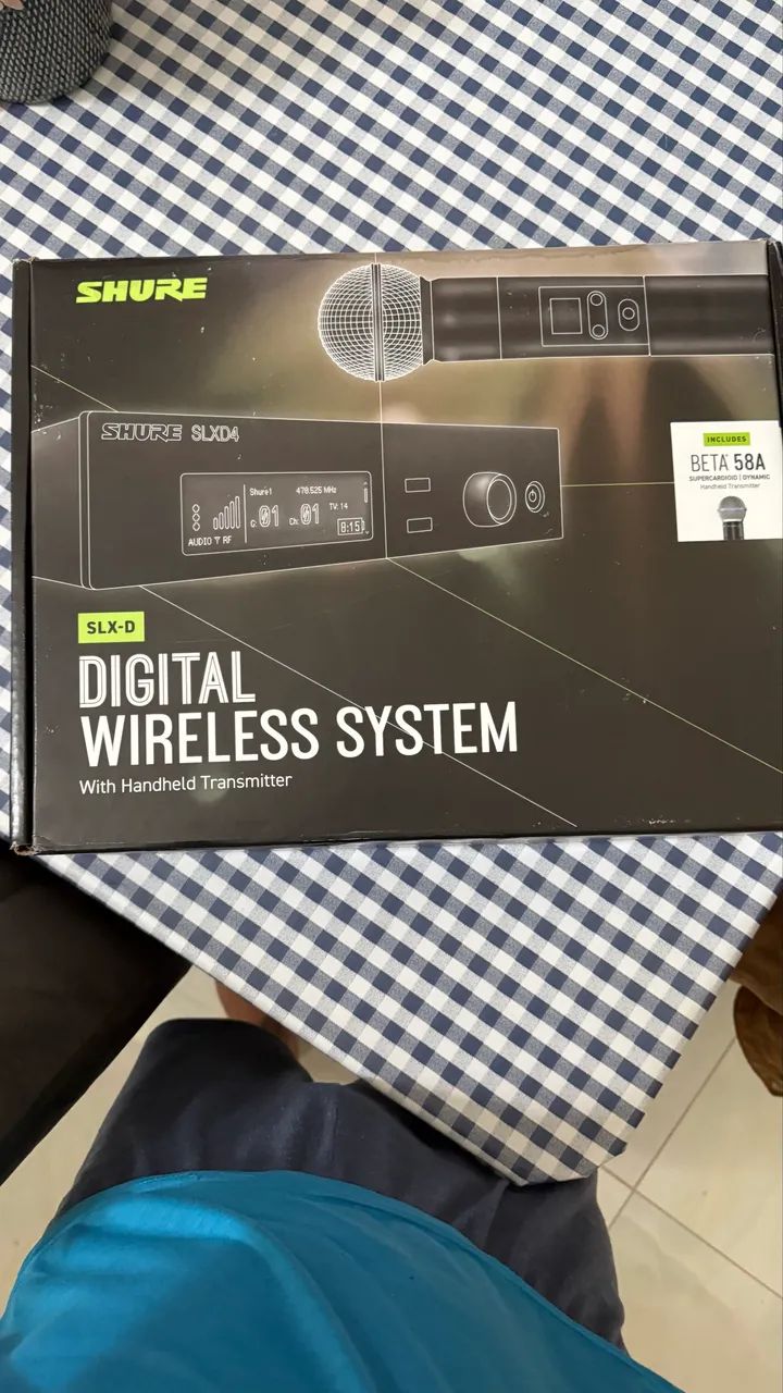 Microfone Sem Fio Shure Slxd24+/b58-g57 - Foto 2