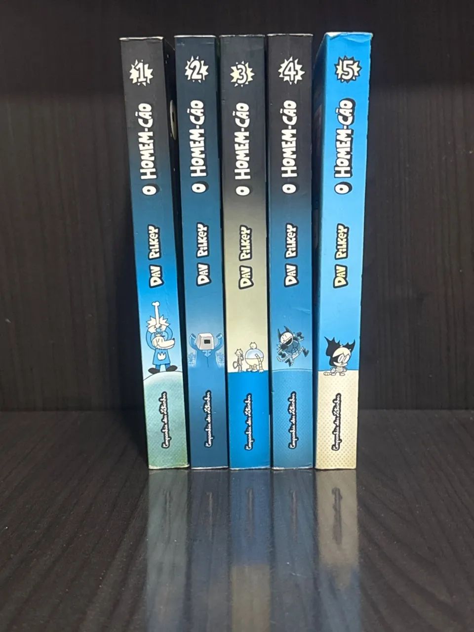 O homem-cão volume 1-5