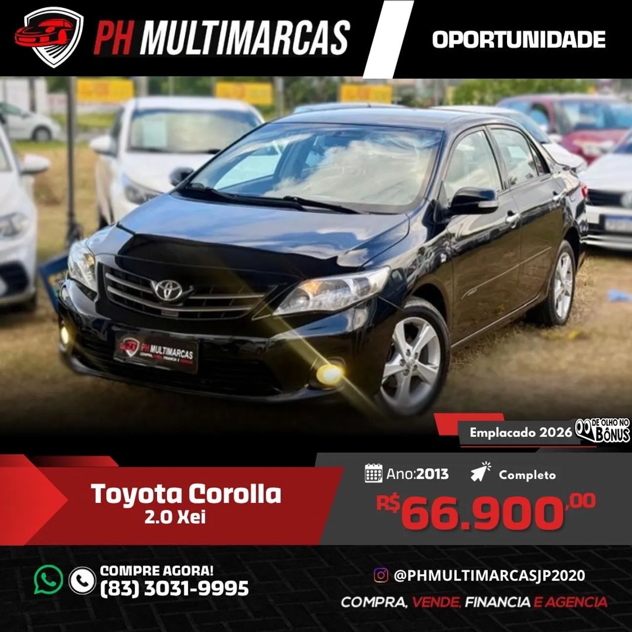 Toyota Corolla Corolla XEi 2.0 Flex 16V Aut. 2013