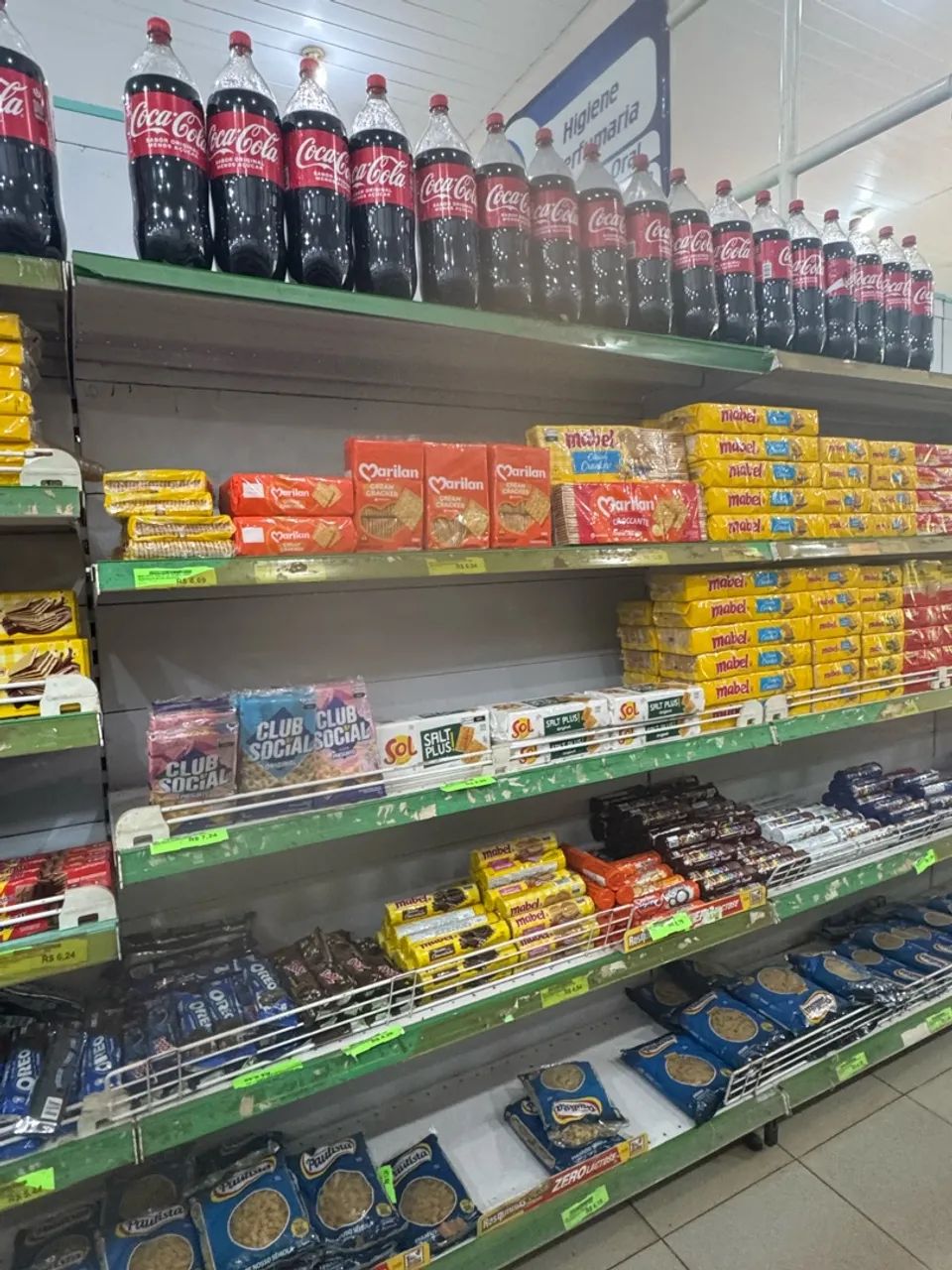 Gôndolas de Supermercado