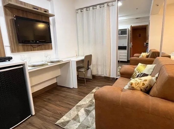 Flat 1 quarto mobiliado | S4 Hotel Águas Claras  - Foto 4