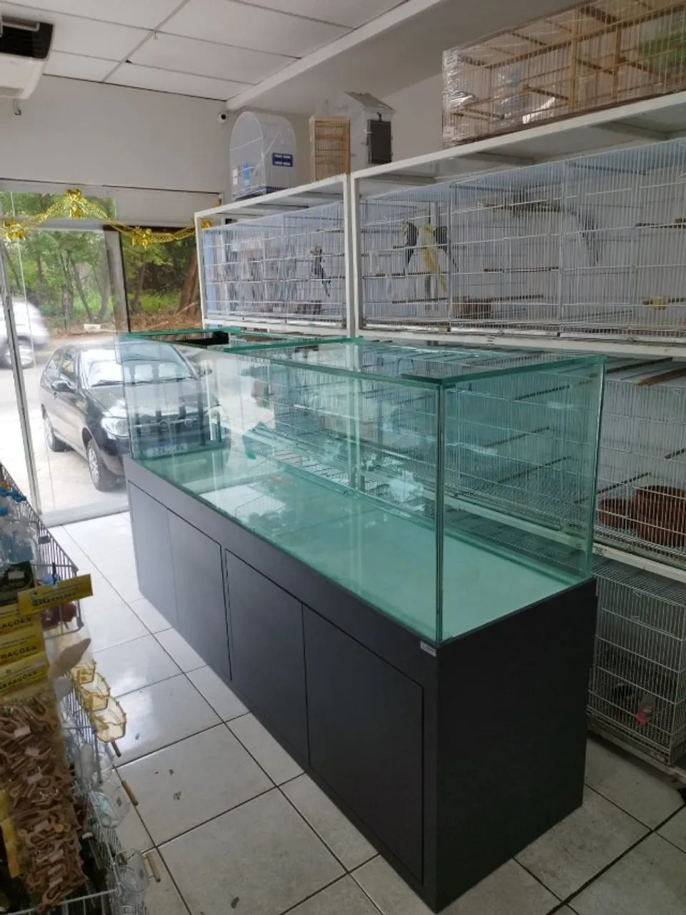 Aquário 240*50*60 12 mm completo 720L  - Foto 5