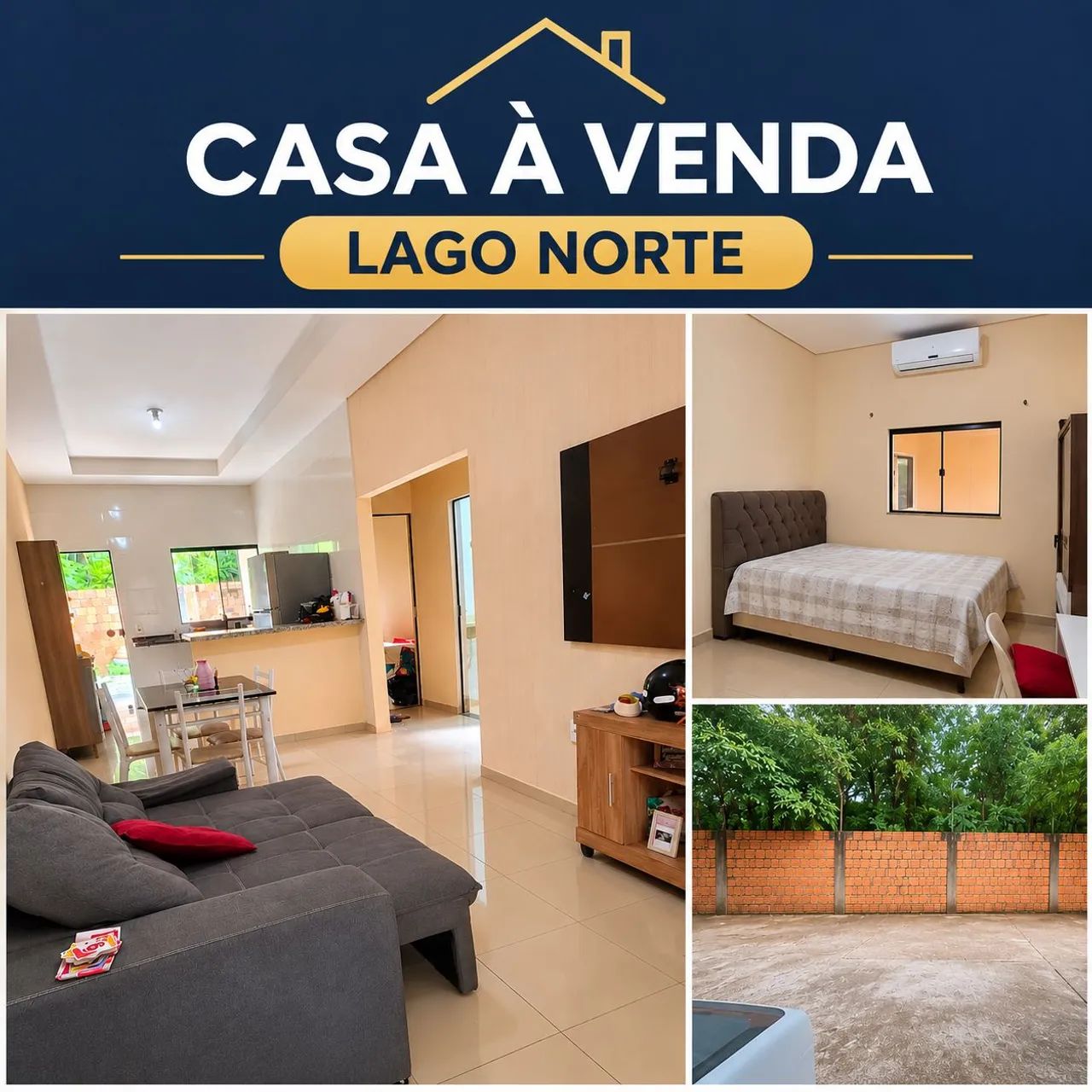 Casa à venda no Lago Norte