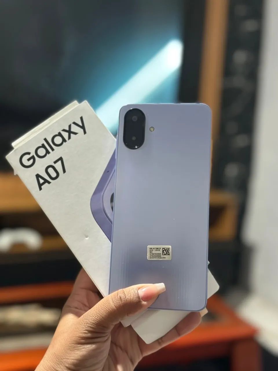 Samsung  A07 cinza  - Foto 4