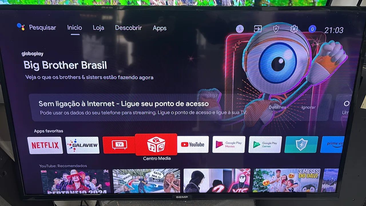 Smart Tv Android 43 