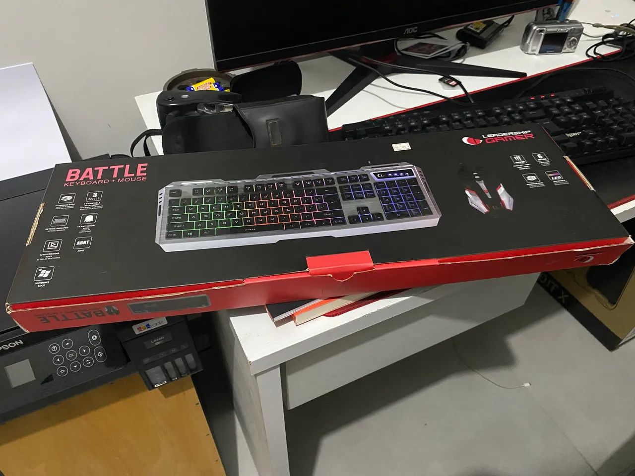 Kit Teclado e Mouse Gamer Leadership RGB  - Foto 2