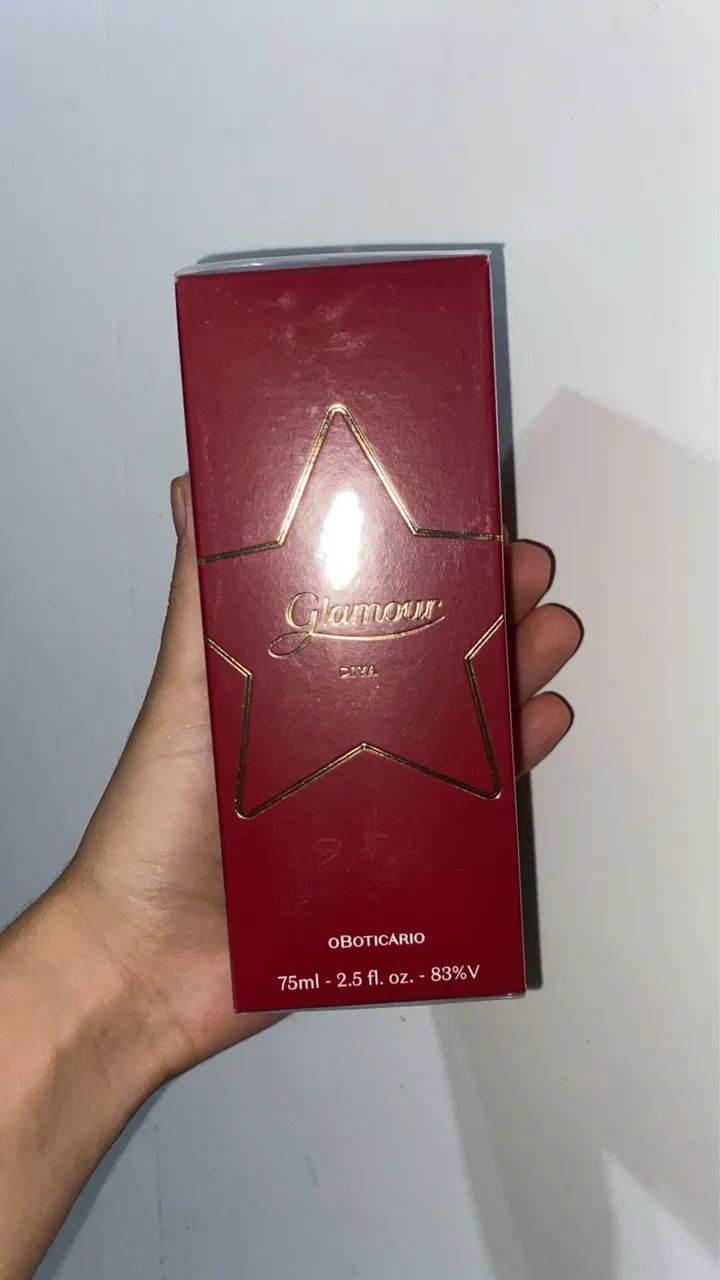 Perfume Glamour Diva O Boticário 75ml - Novo e Lacrado