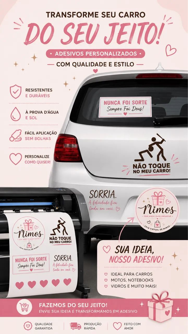 Adesivos automotivos 