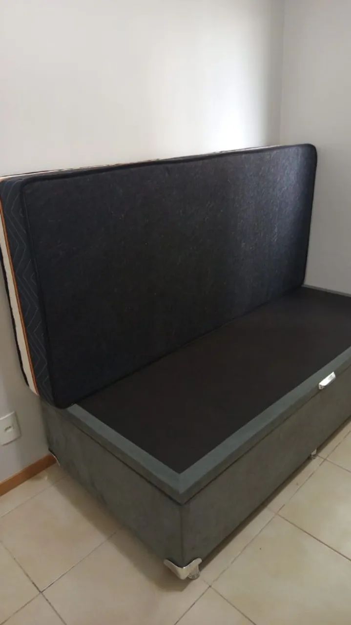 Cama box baú solteiro Americanflex  - Foto 2