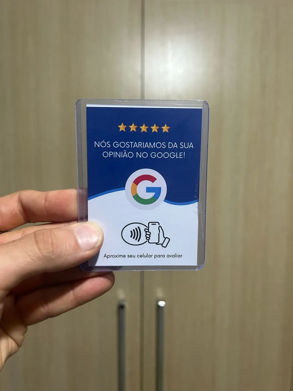 Plaquinha Google Avaliações com NFC - Foto 3