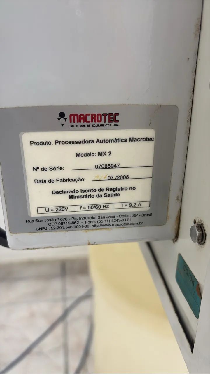 Processadora automática Macrotec MX2 - Foto 5