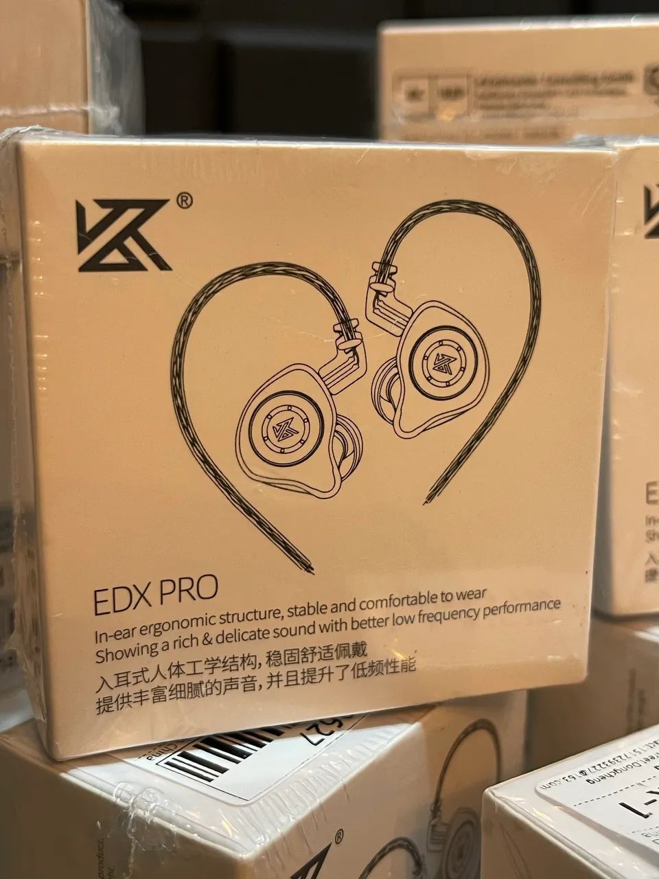 FONE KZ EDX PRO COM MICROFONE - Foto 3