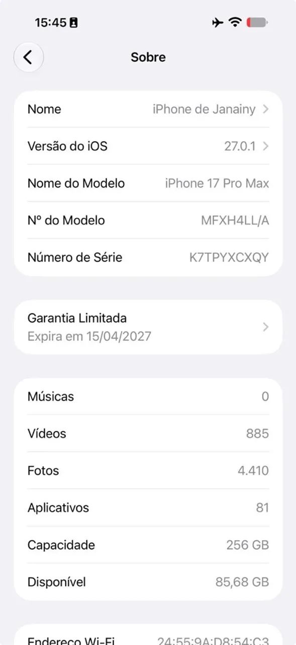 17 Pro Max 256 GB - Foto 4