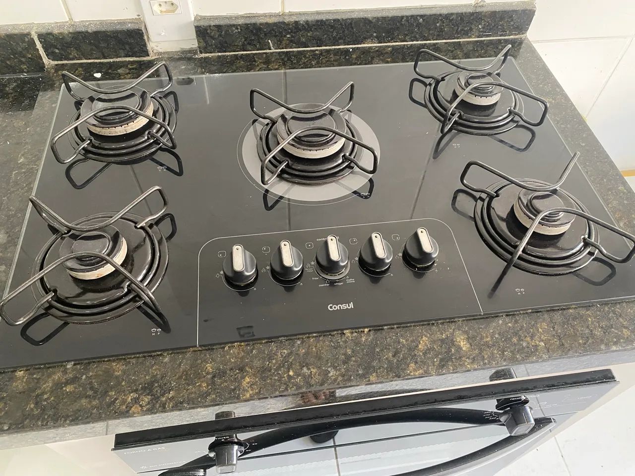 Cooktop com 5 Bocas 