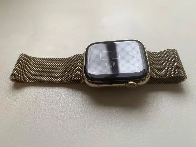 Relógio Apple Watch séries 9 dourado 45MM