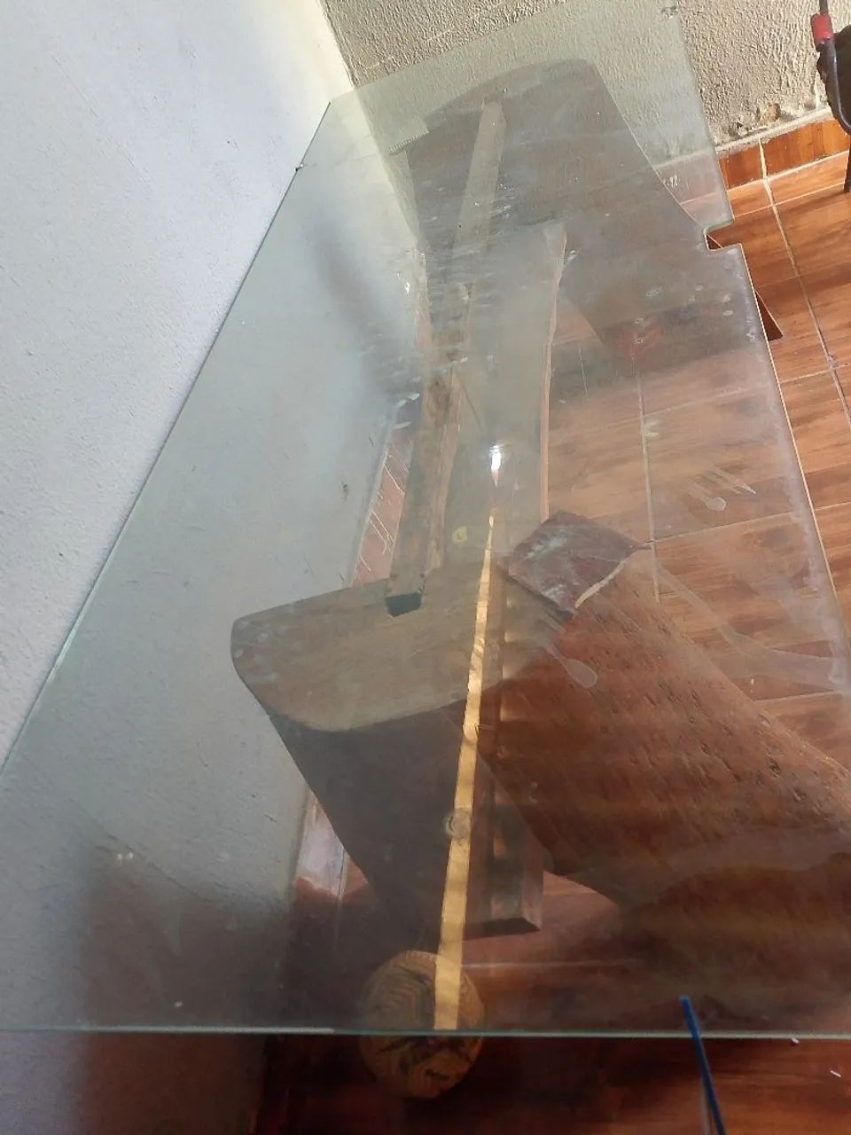 Mesa de madeira com brindex  - Foto 2