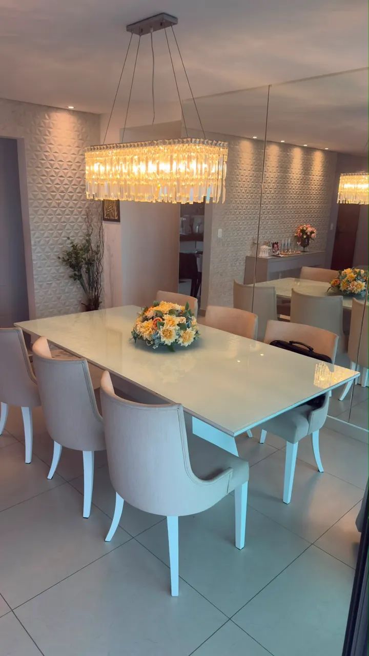 Vendo mesa em Laca com 6 cadeiras - Foto 5