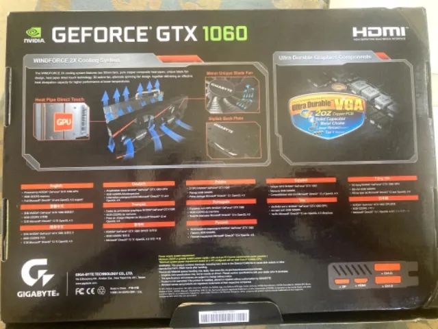 vendo minha gtx 1060 (6 gb) gigabyte edição branca limitada - oportunidade! - Foto 2