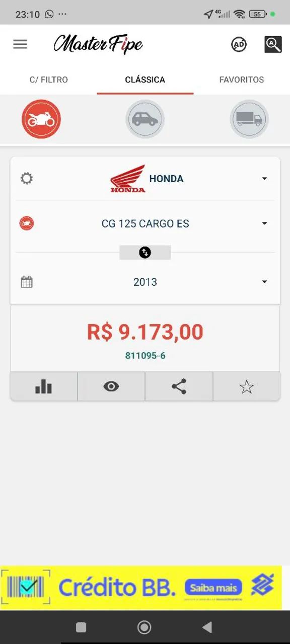 Honda Cg Cargo  C/partida eletrica (Vendo em forma de aluguel 350,00 por semana) - Foto 10