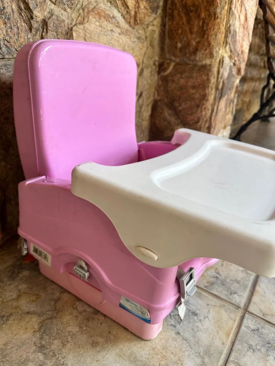 Cadeirinha de alimentação Rosa  - Foto 2