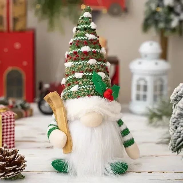 Gnomo natalino Enfeites e decoração de natal  - Foto 5