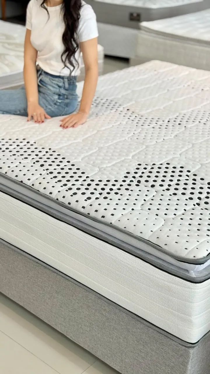 Colchão Solteiro Bolonha Softflex Molas Ensacadas 35cm
