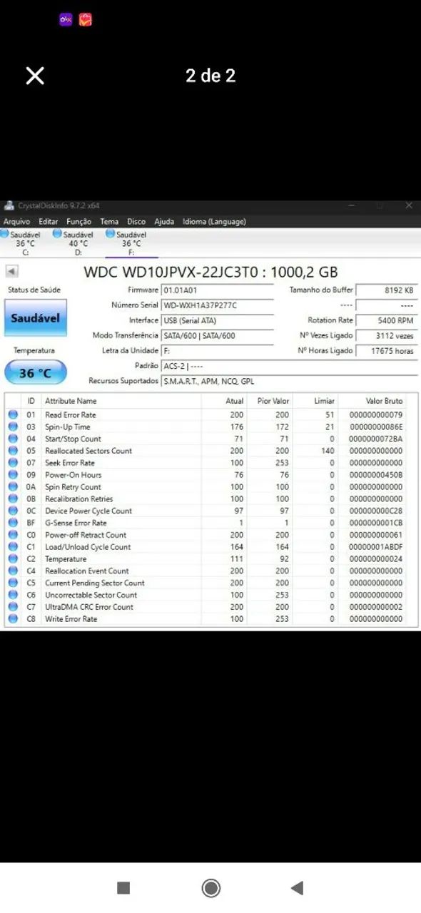 HD externo 1tb USB 3.0