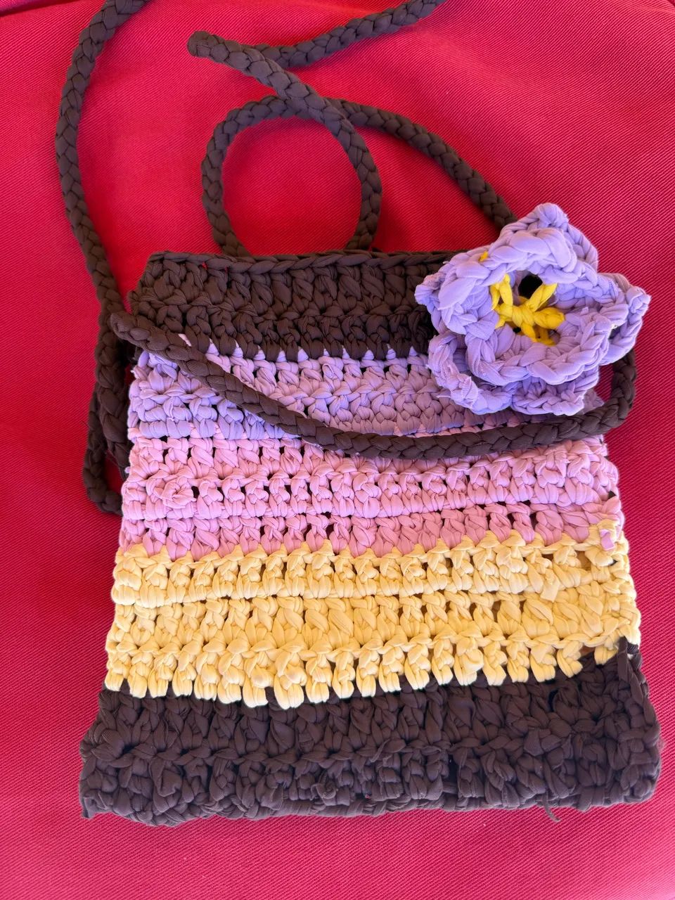 Bolsa de crochê - Foto 2