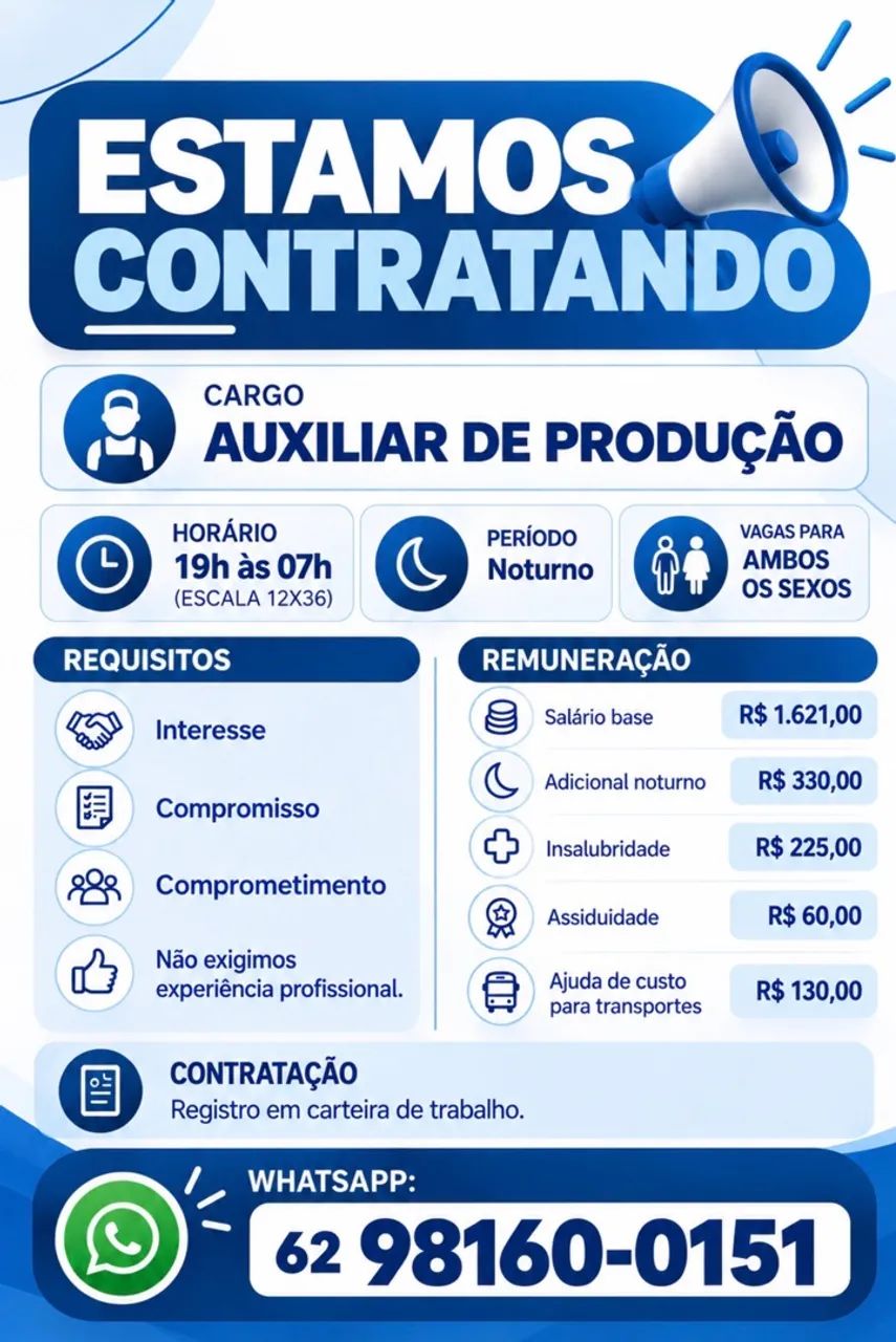 Vagas de emprego