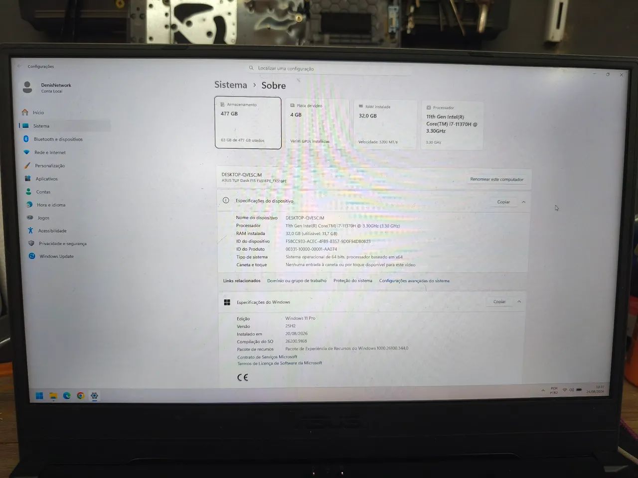 Notebook ASUS