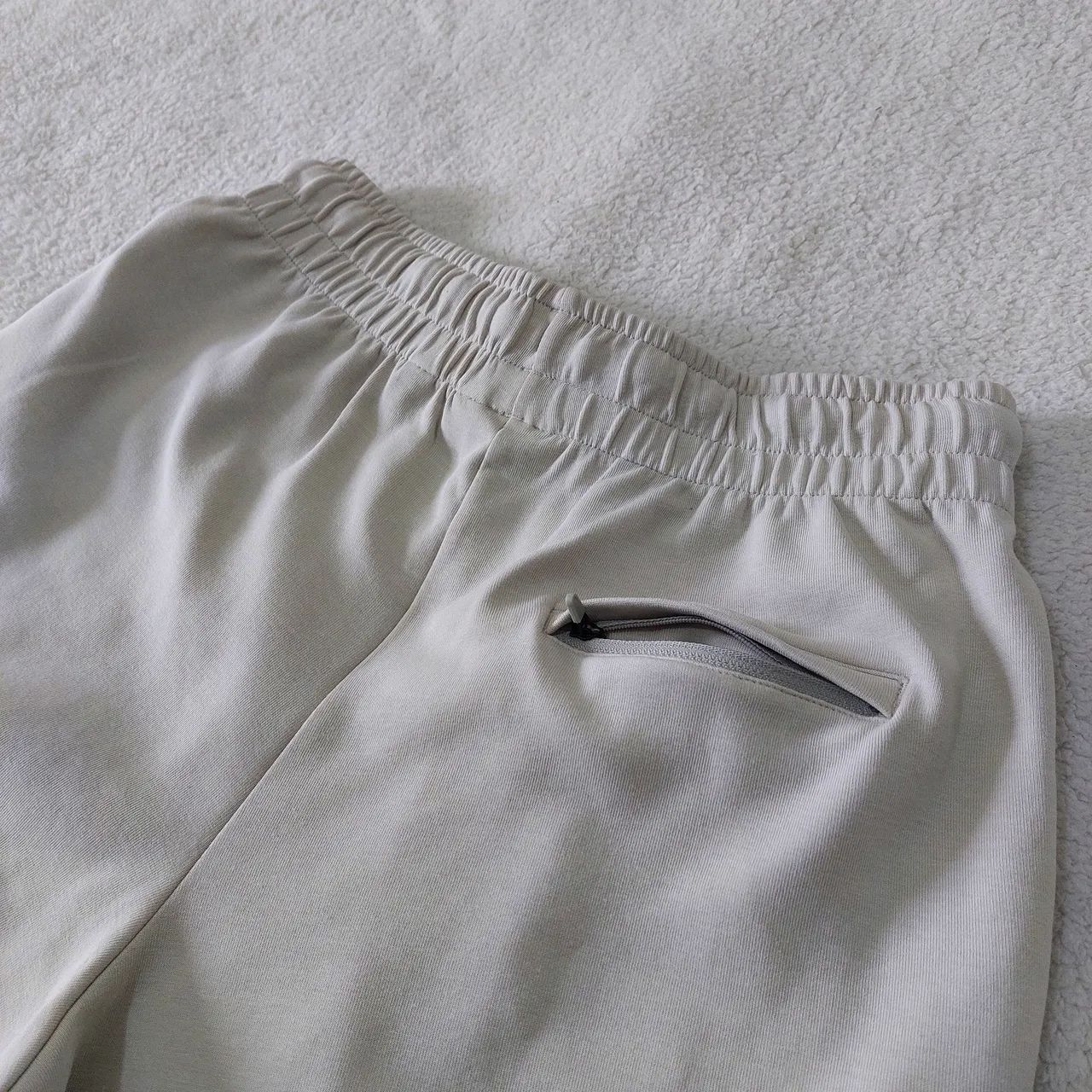 Short moletom bege lacoste 36 - Foto 4