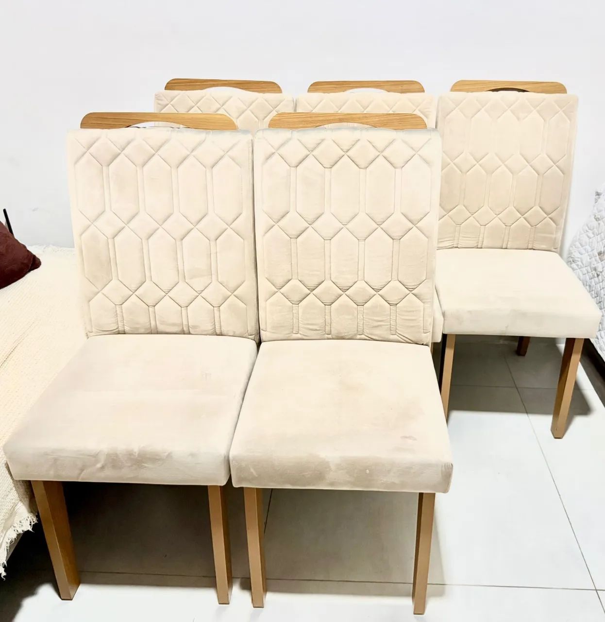 Conjunto de Cadeiras Acolchoadas 65566201996290121