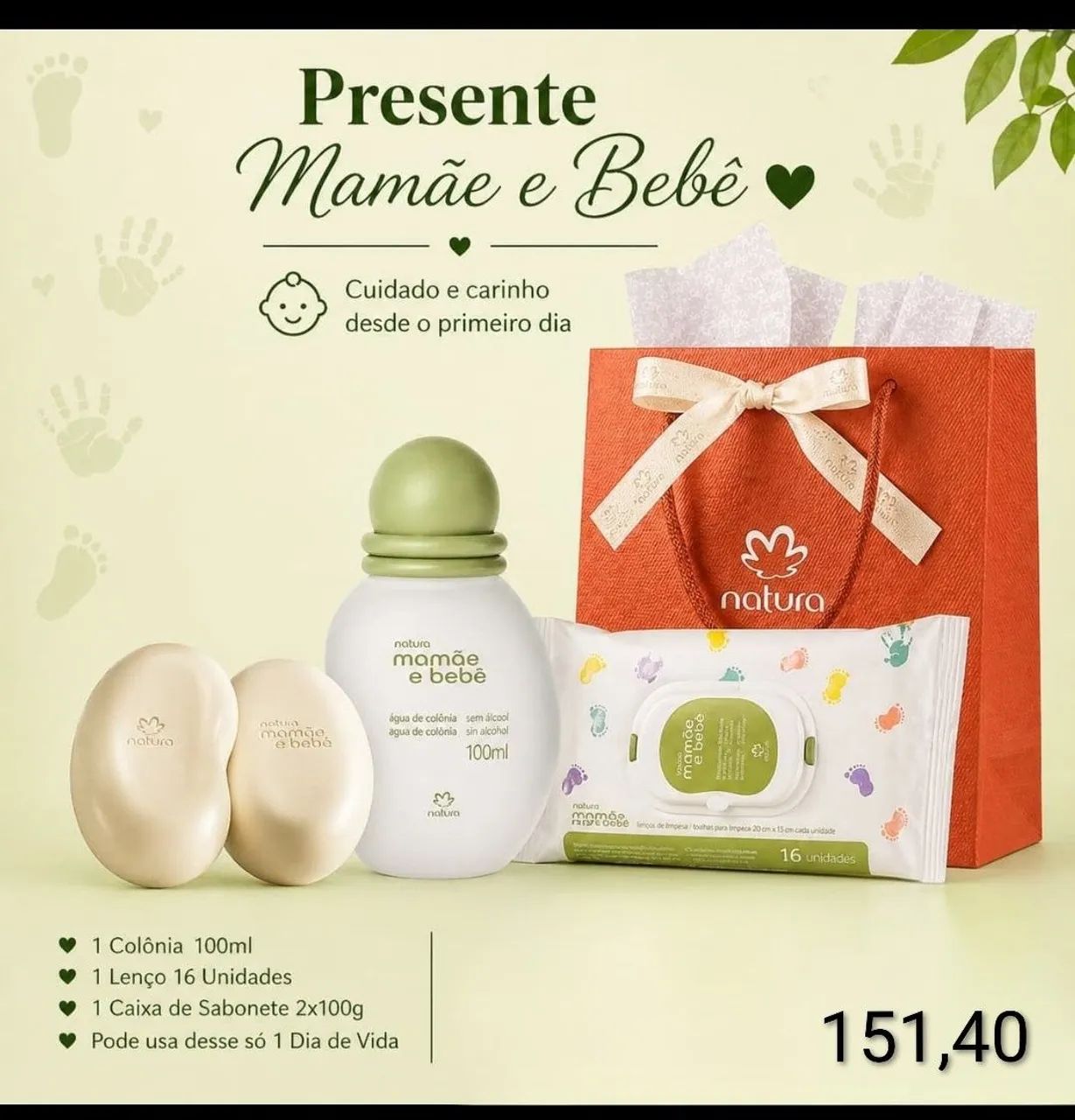 Presente mamãe e bebê 
