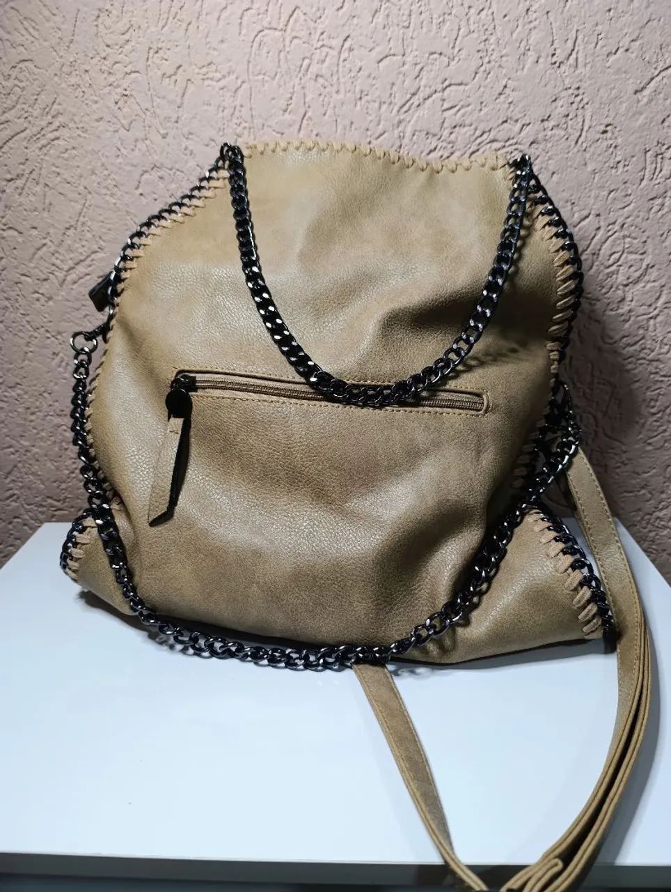 Bolsa marca Baolualan original em couro