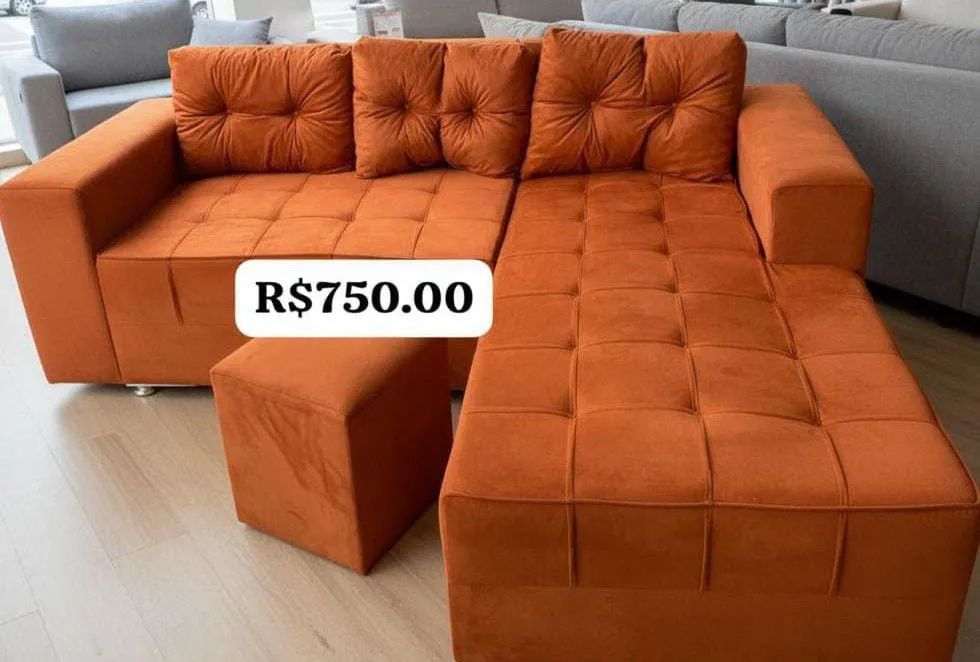Lindos sofás chaise A pronta entrega  - Foto 4