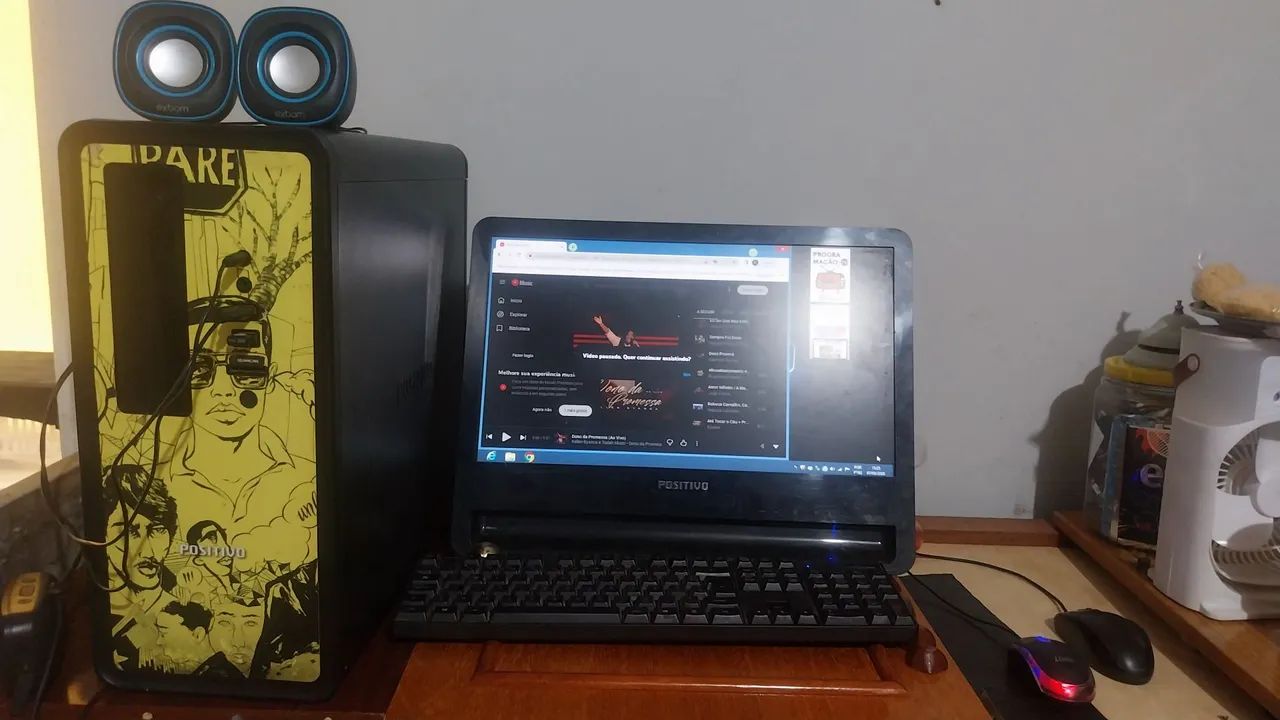 Tv smart e computador positivo  - Foto 2