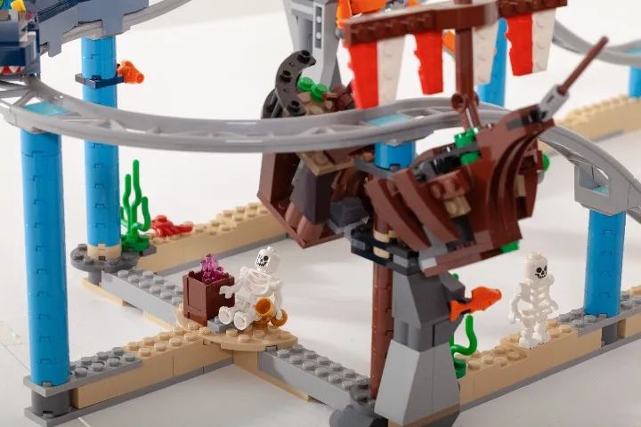 31084 Pirate Roller Coaster - completo com manual - Foto 5