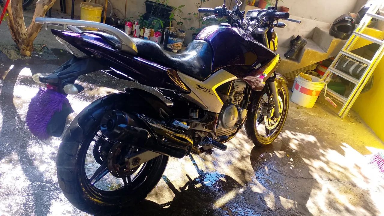 Fazer 250   2012. 2013. Roxa  - Foto 3