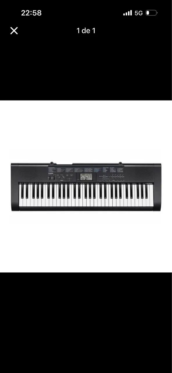Teclado CASIO Ctk-1200 + suporte
